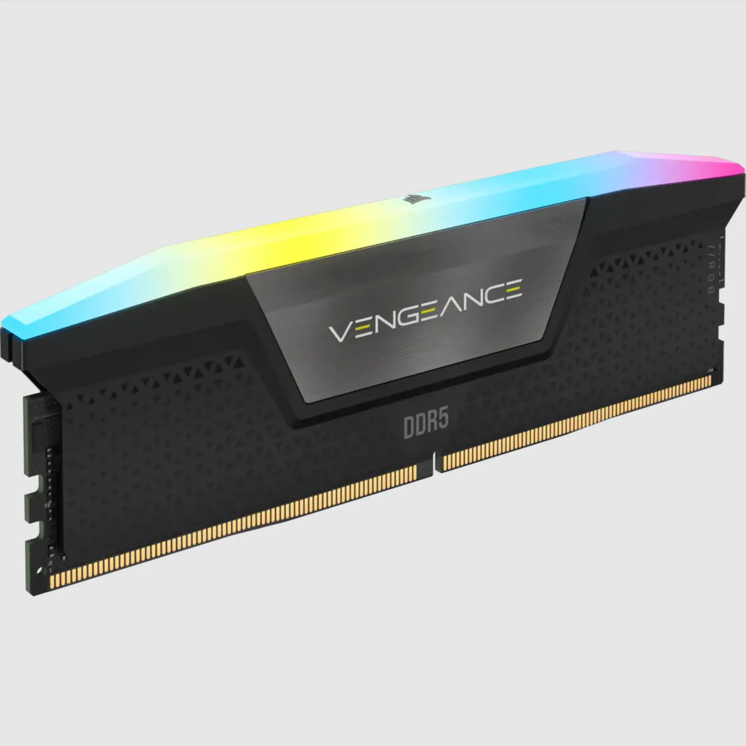 Corsair Vengeance® RGB 32GB (2 X 16GB) DDR5 DRAM 6000Mhz C40 Memory Kit; 40-40-40-77; 1.25V; Black ) Corsair Vengeance® RGB 32GB (2 X 16GB) DDR5 DRAM 6000Mhz C40 Memory Kit; 40-40-40-77; 1.25V; Black