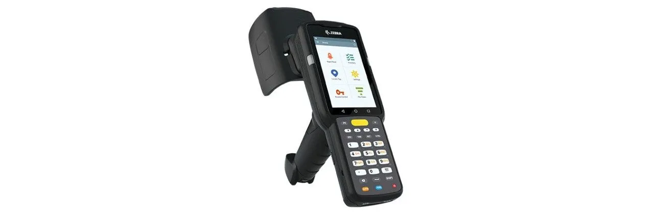 Zebra Mc3390Xr Uhf RFID Gun; Linear Antenna; 802.11 A/B/G/N/AC; Se4850 Extended Range 2D Imager; 38 Key; Extended Capacity Battery; Gm ) Zebra Mc3390Xr Uhf RFID Gun; Linear Antenna; 802.11 A/B/G/N/AC; Se4850 Extended Range 2D Imager; 38 Key; Extended Capacity Battery; Gm