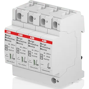RCT 400Vac 3P + N 40Ka Surge Protection