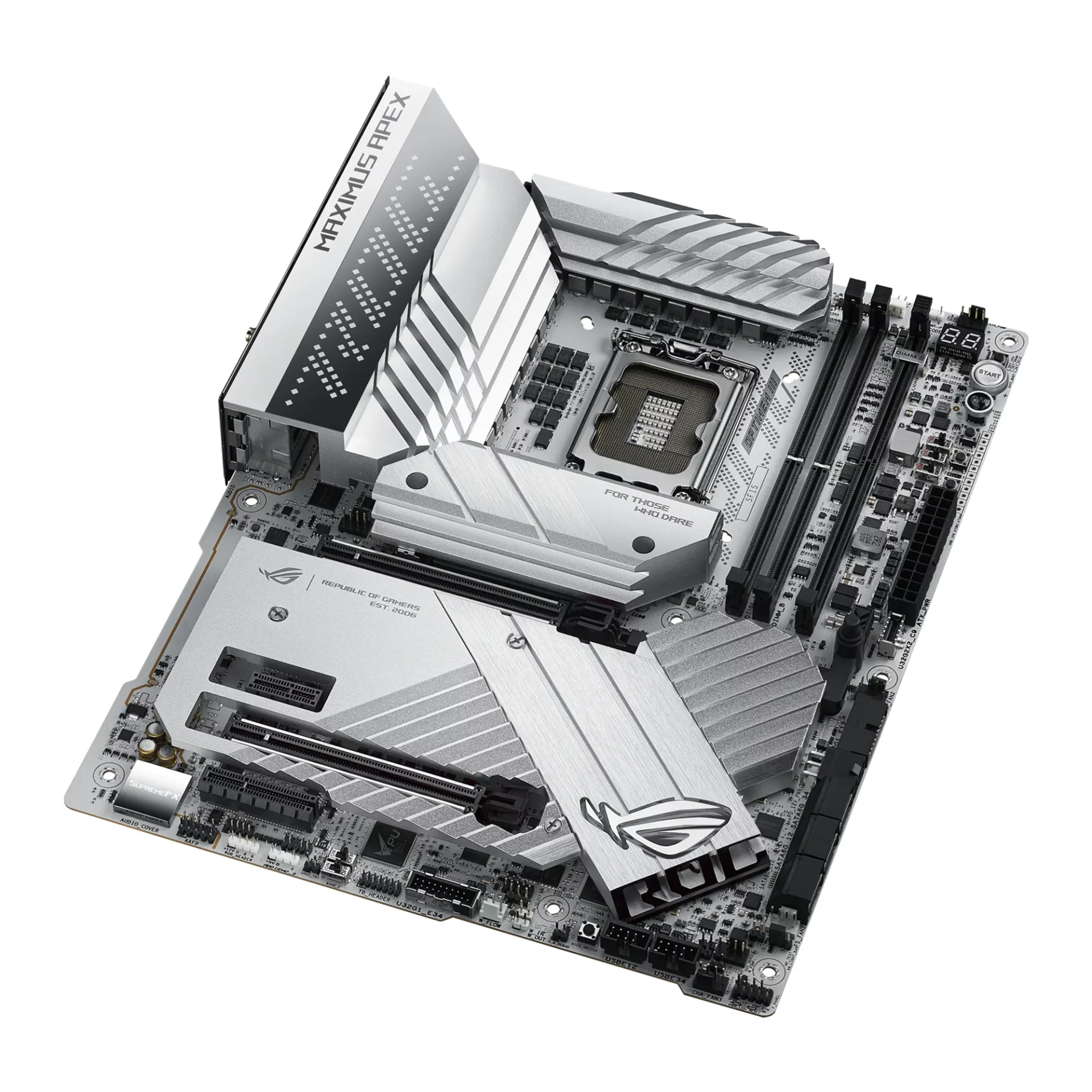 ASUS ROG Maximus Z790 Apex Intel Socket LGA 1700 ATX Motherboard 90MB1CF0-M0EAY0 1) ASUS ROG Maximus Z790 Apex Intel Socket LGA 1700 ATX Motherboard 90MB1CF0-M0EAY0