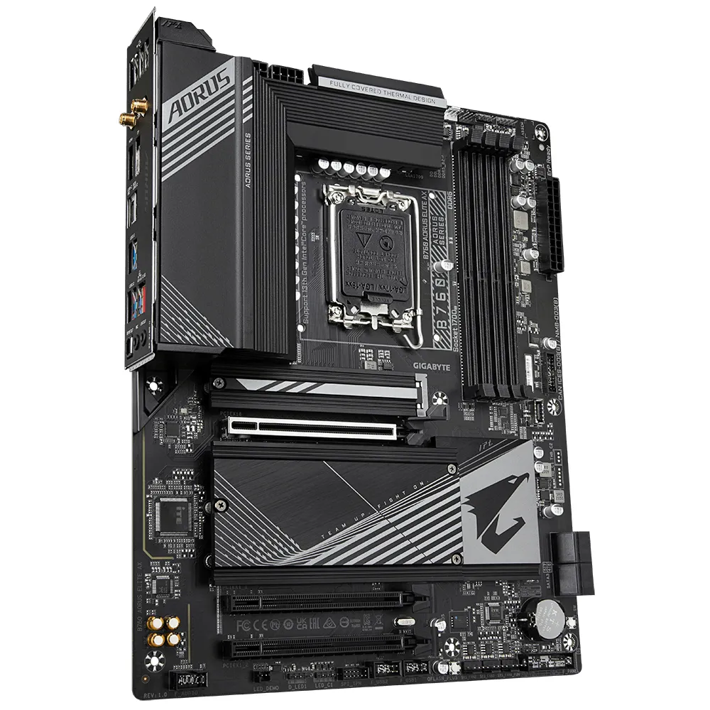 Gigabyte Intel® B760 Chipset for 12th 13th Gen LGA 1700 4X DDR5 3X M2 HDMI Dp Atx 2) Gigabyte Intel® B760 Chipset for 12th 13th Gen LGA 1700 4X DDR5 3X M2 HDMI Dp Atx