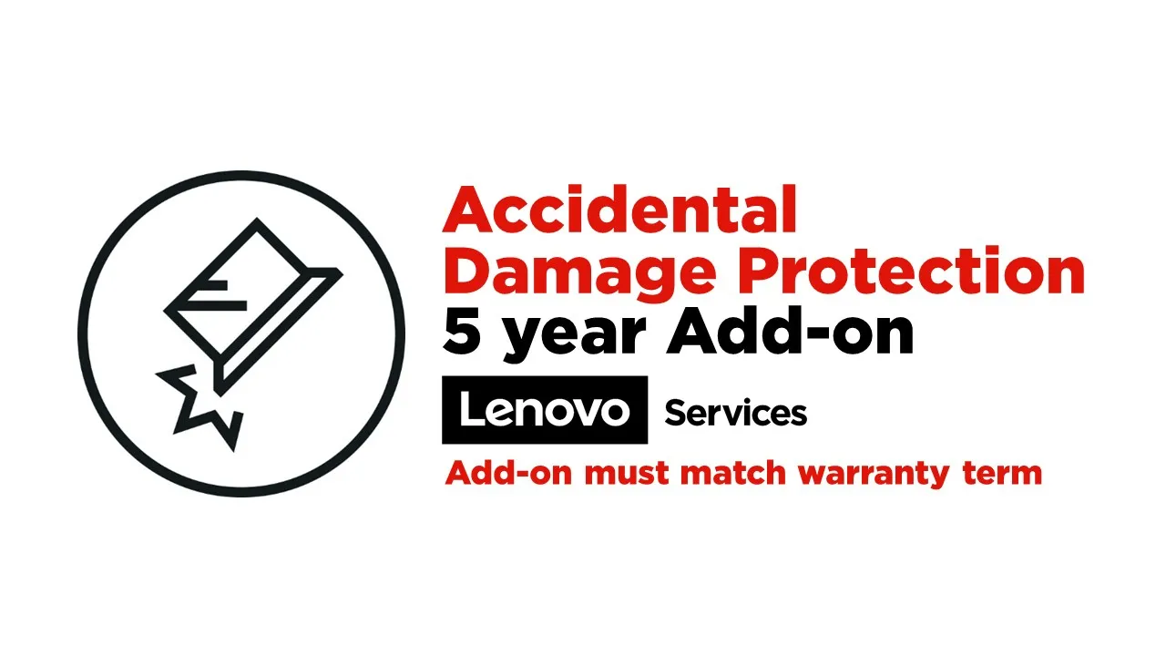 Lenovo 5Y Accidental Damage Protection 1) Lenovo 5Y Accidental Damage Protection