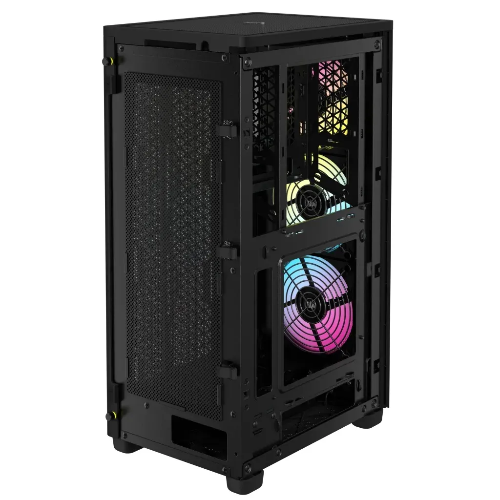 Corsair 2000D ICUE Airflow Tempered Glass Mid-Tower Black Af Slim Fans Sf PSU Only ) Corsair 2000D ICUE Airflow Tempered Glass Mid-Tower Black Af Slim Fans Sf PSU Only